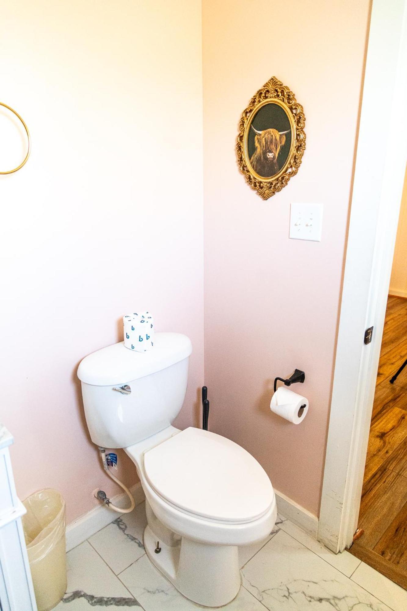 טומבסטון Sagebrush Inn חדר תמונה A toilet with a toilet paper holder